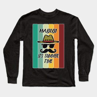 habibi Vibes summer time T-Shirt Long Sleeve T-Shirt